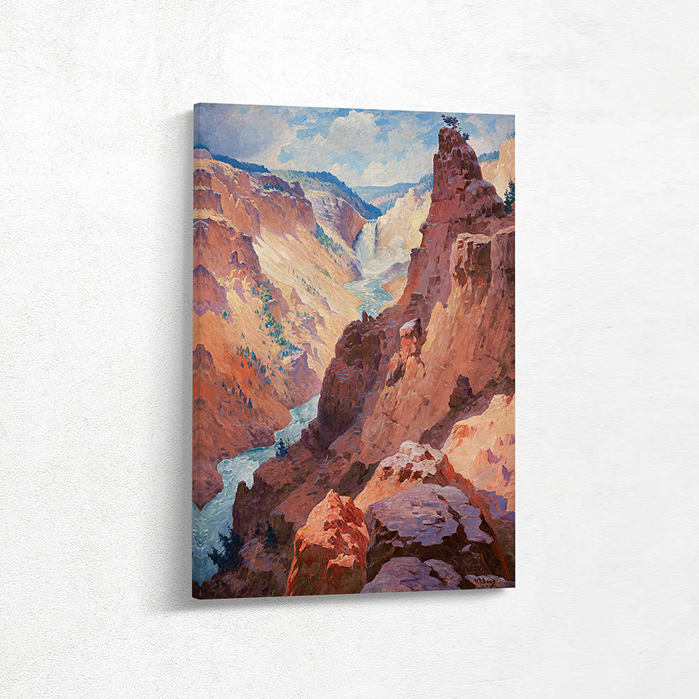 View of the Grand Canyon of the Yellowstone View of the Grand Canyon of the Yellowstone