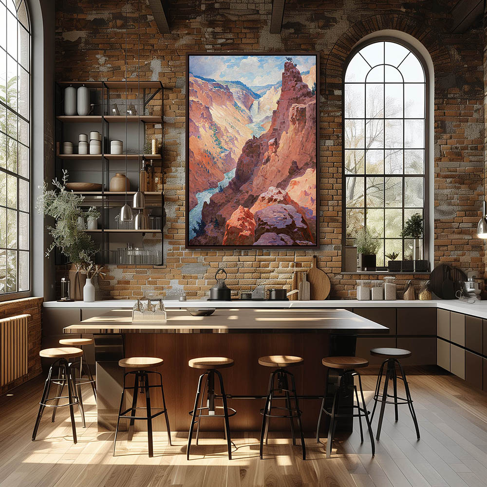 View of the Grand Canyon of the Yellowstone - Image 3