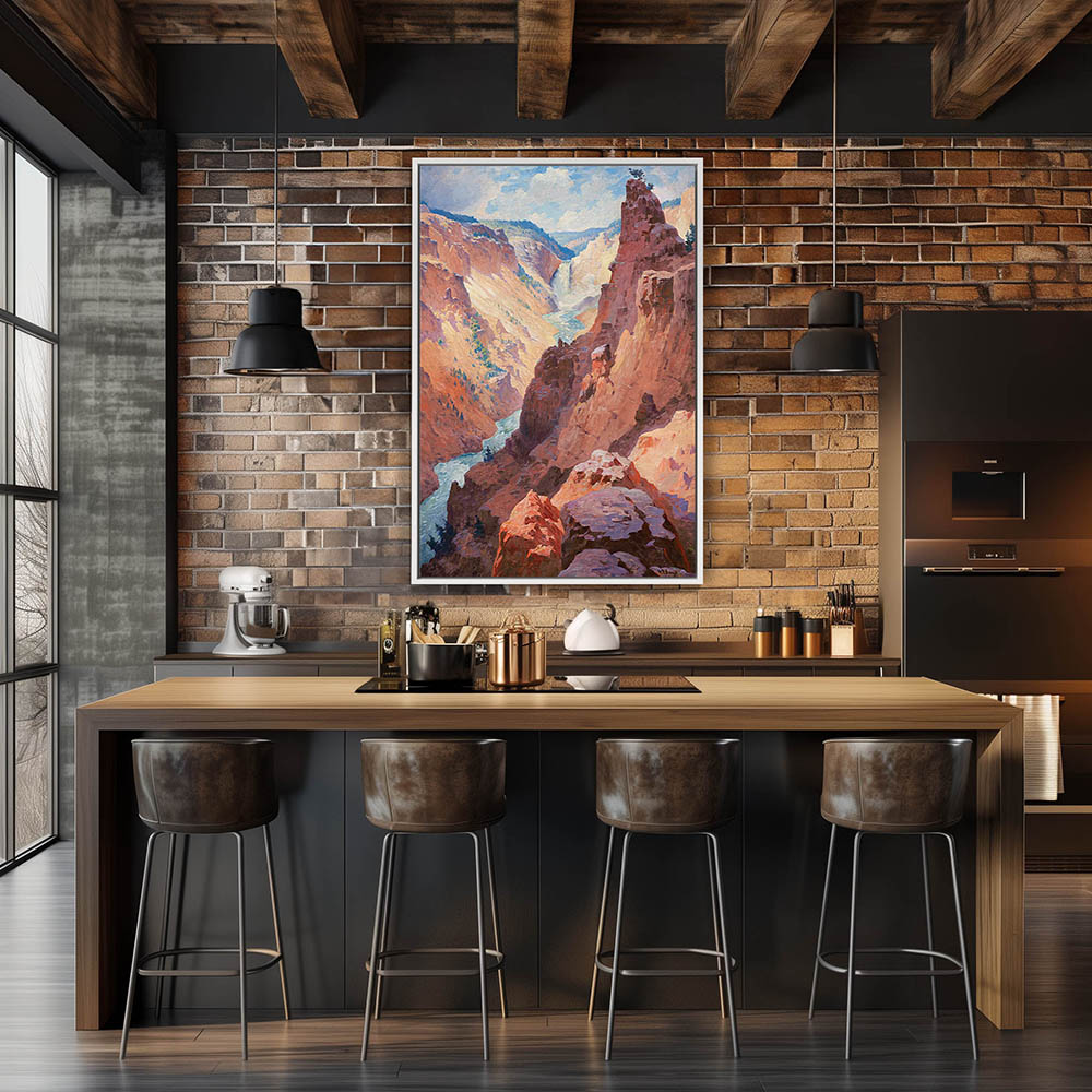 View of the Grand Canyon of the Yellowstone - Image 4