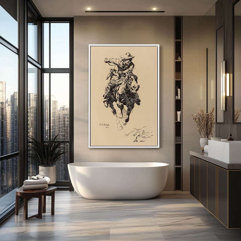 Study for The Stampede - Image 4