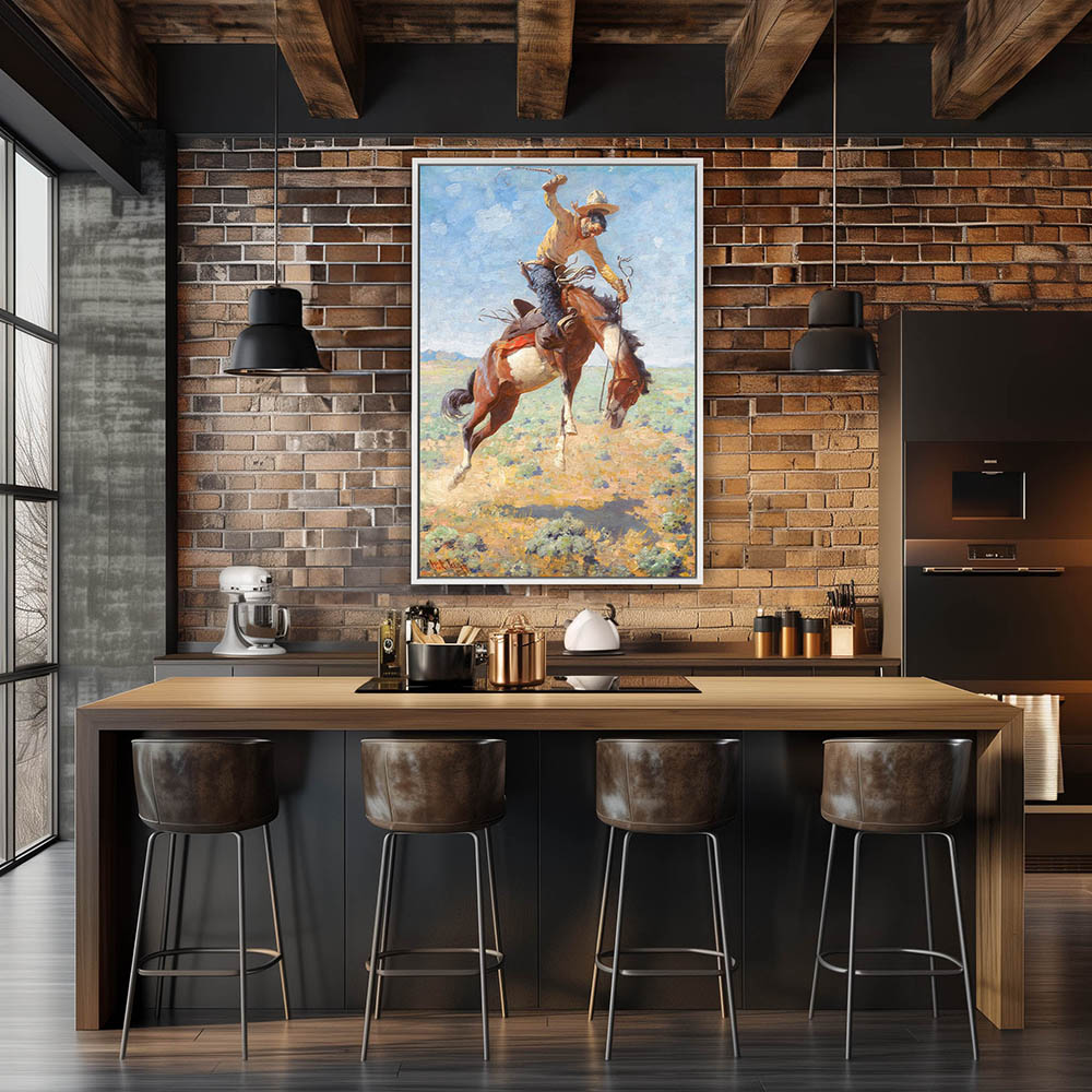 Bucking Bronco with Cowboy - Image 4