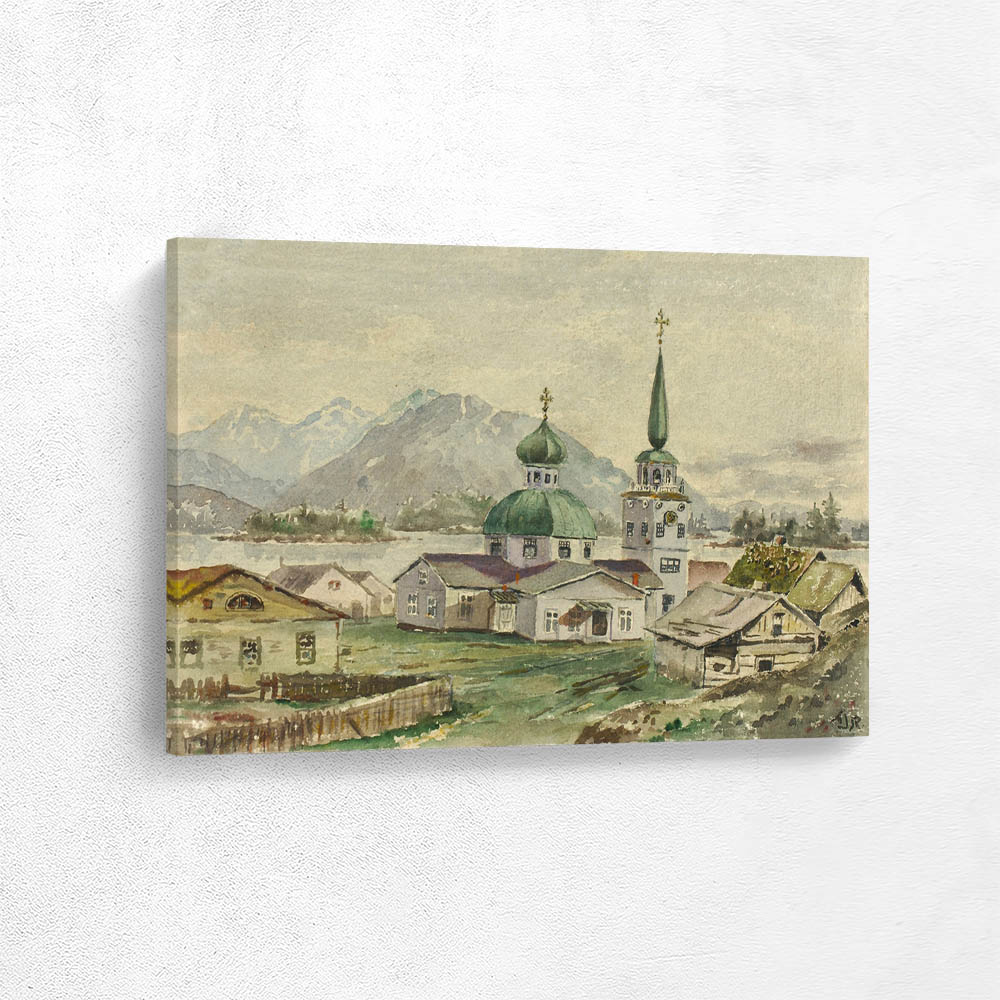 Rear View Of Greek Church, Sitka,