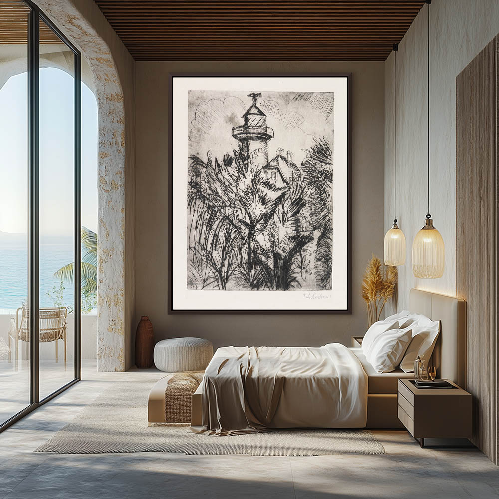 Lighthouse in the countryside, Fehmarn - Image 3
