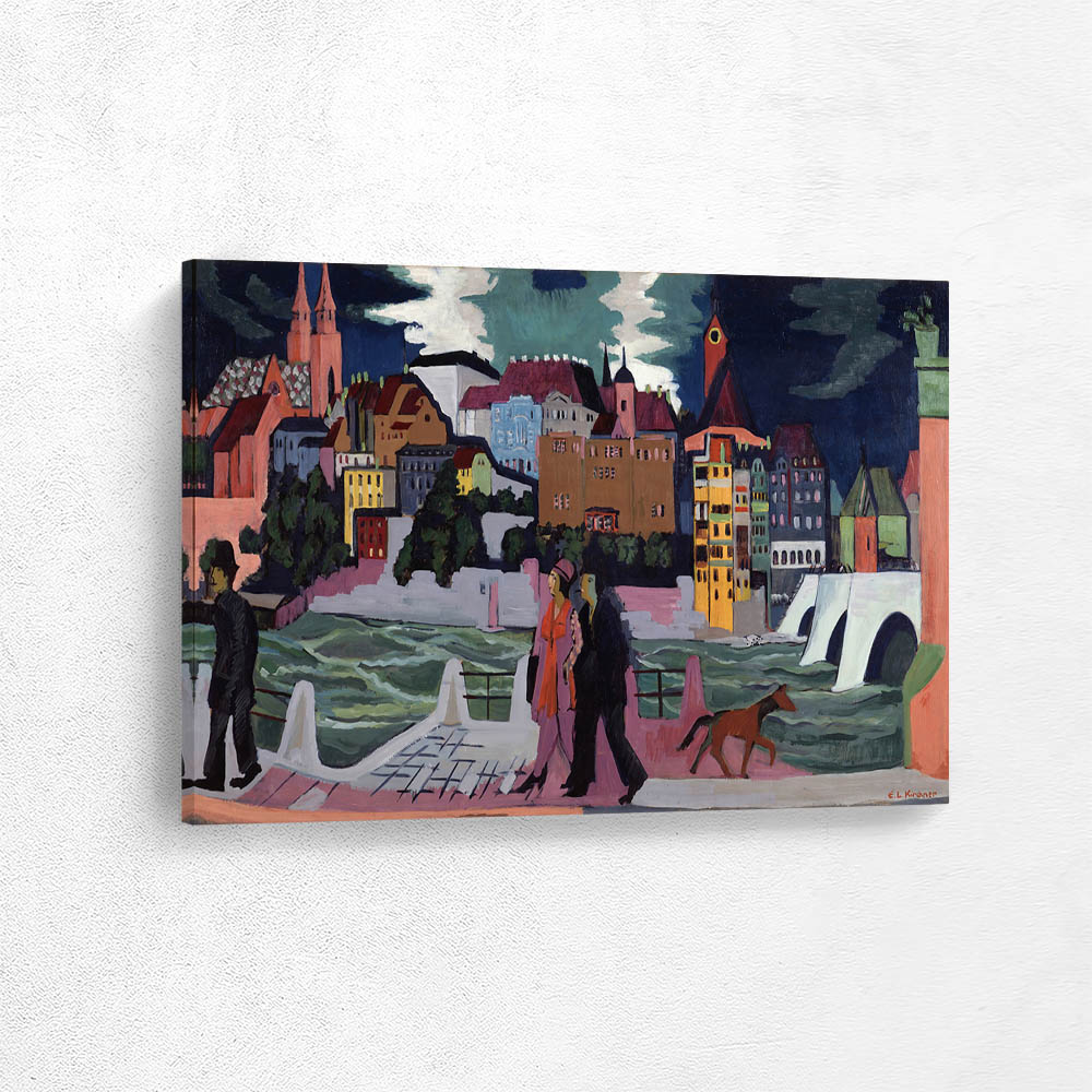 View of Basel and the Rhine