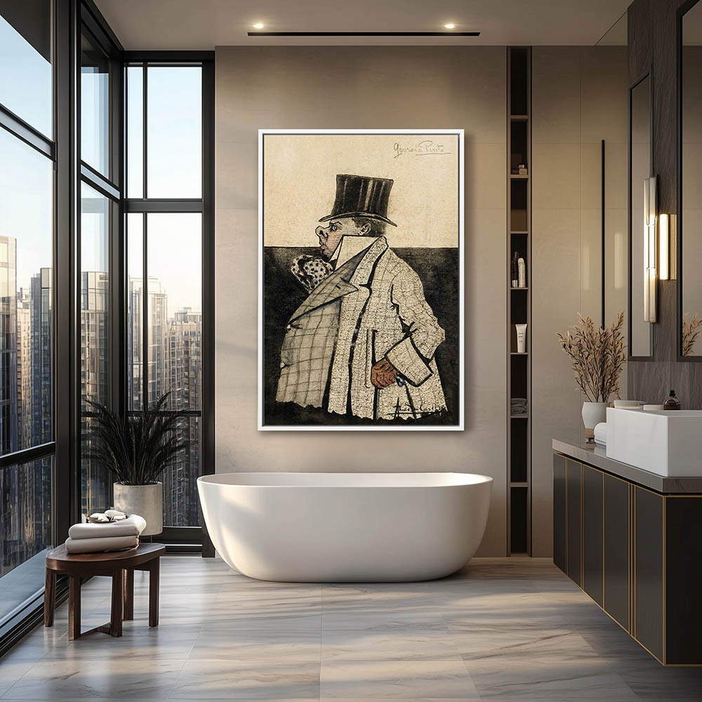 Caricature of Gouveia Pinto - Image 4