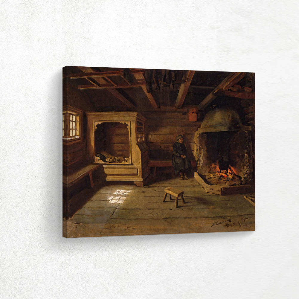 Farm Interior from Skjønne in Numedal