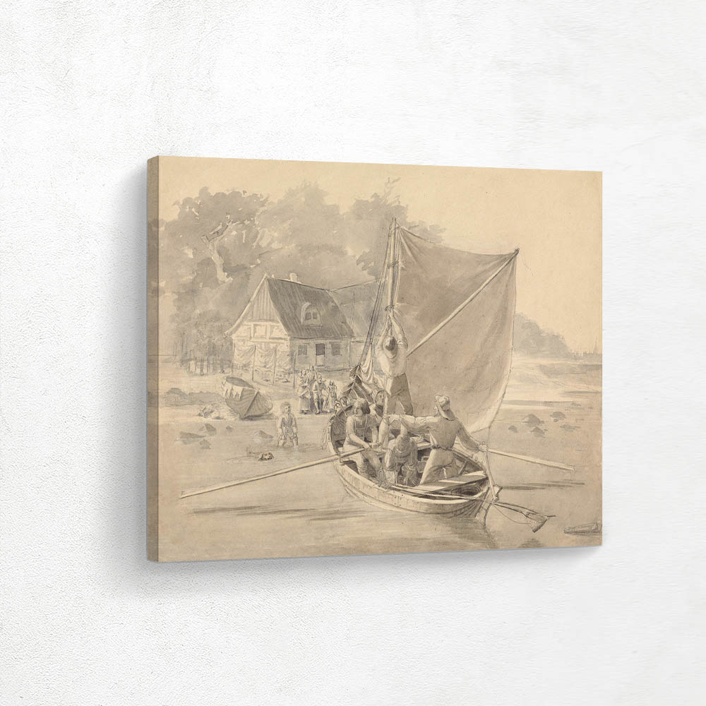 The homecoming of Danish fishermen