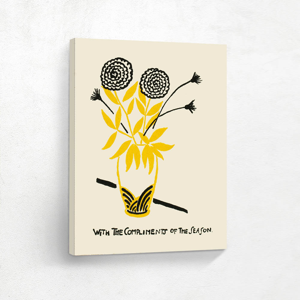 With the Compliments of the Season (Design no. 3)