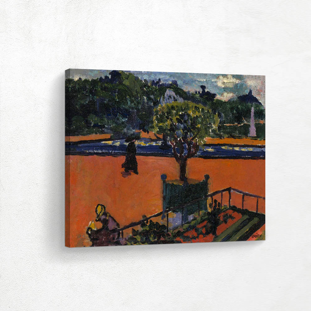 In the Luxembourg Gardens