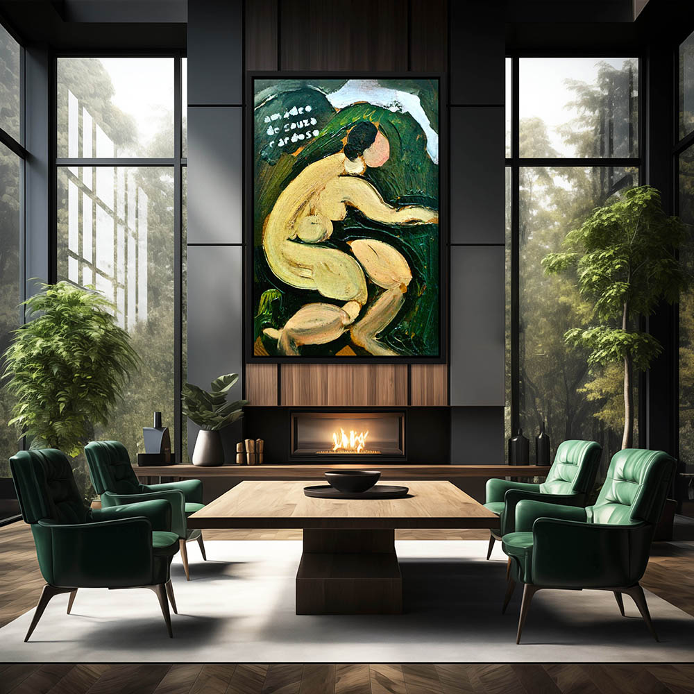 Amadeo de Souza-Cordoso Paintings of Fresh Air Nude - Image 3