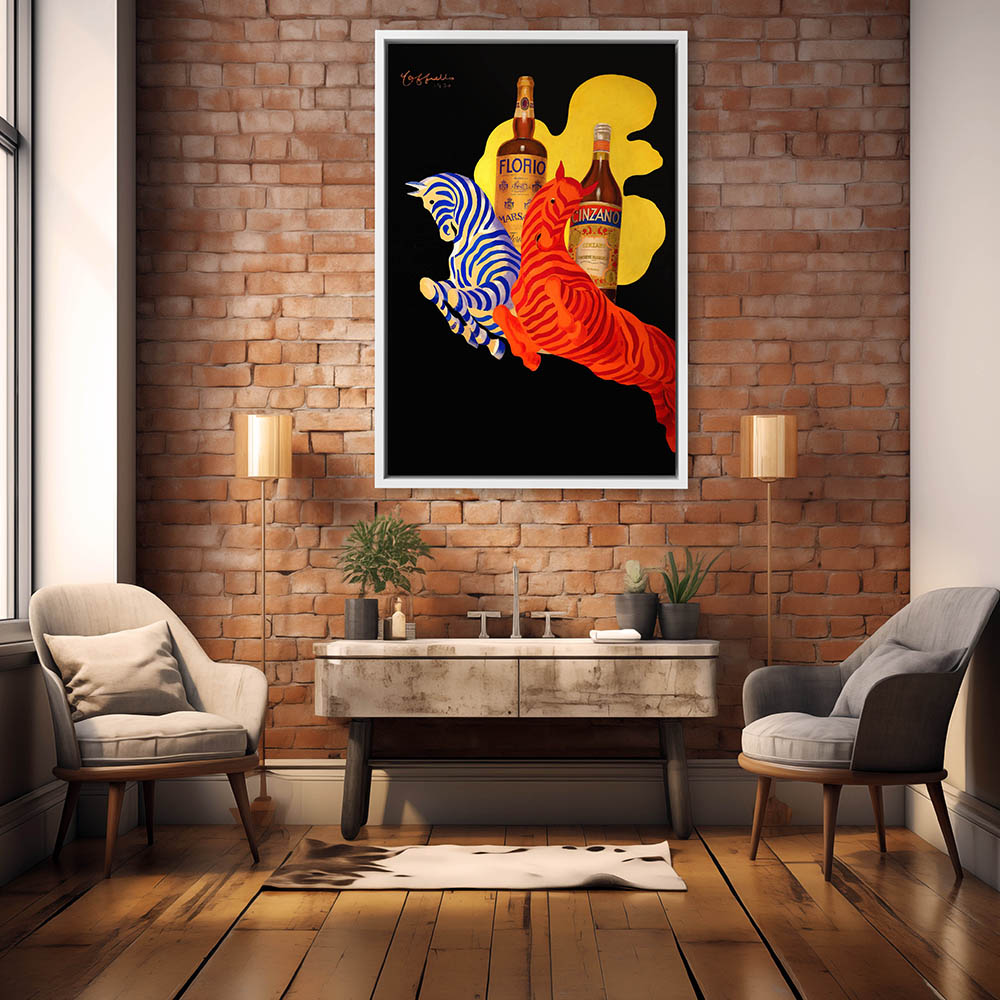 Poster Art for Home Decor, Wall Art works well in Canvas Wall Art choose from Black Floater Frame or a White Floater Frame or a Brown Floater Frame or Metal Wall Art, Framed Wall Art Shown in a Sitting Room Wall Art