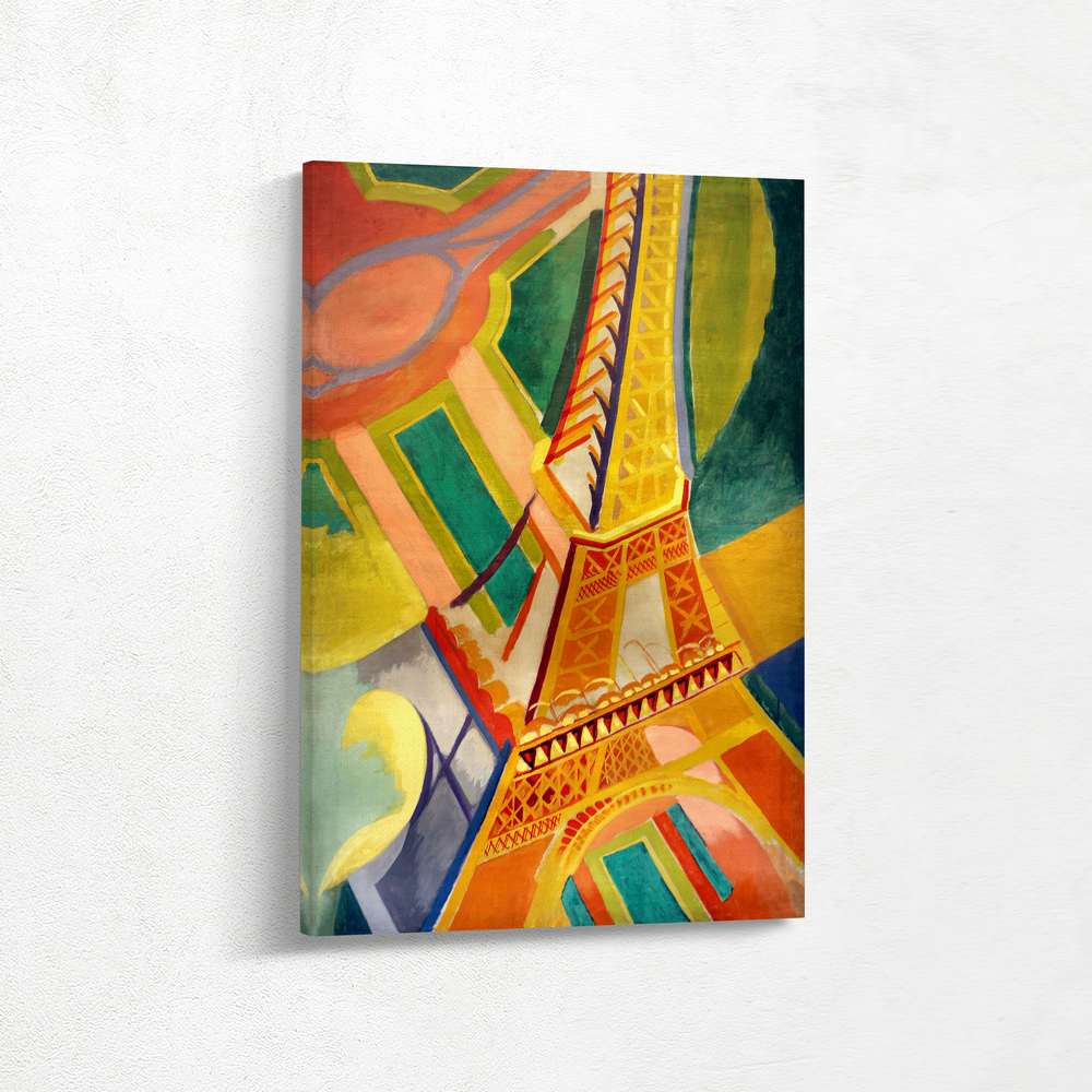 Vintage art prints of this painting by Robert Delaunay are highly sought after. Add a touch of classic style to your wall with this timeless piece, available in various formats including stretched canvas, poster prints, poster art, framed wall art, framed prints, vinyl wall peel, peel and stick vinyl, metal wall art, metal prints, and framed canvas with floater frames in black, white, or brown. Plus, there’s a wide range of sizes to perfectly fit any space.